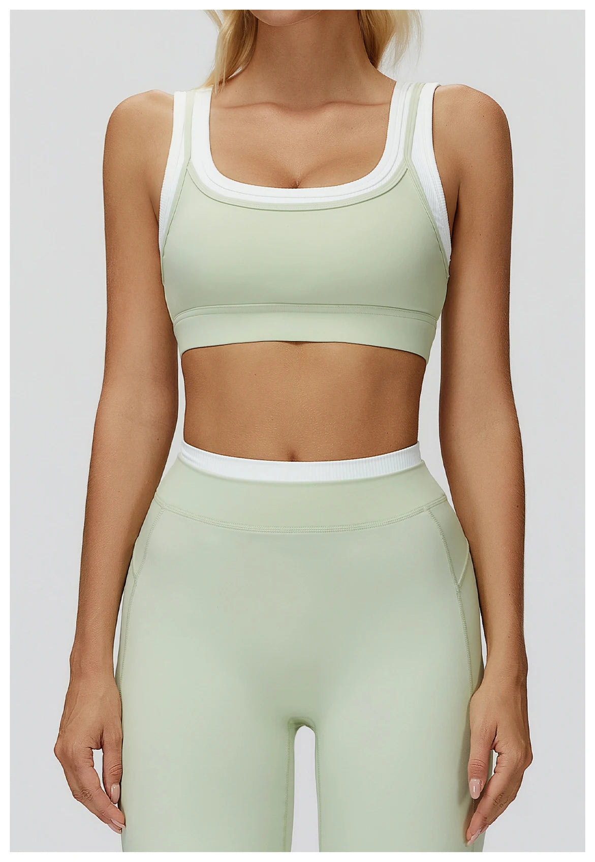 SWELTERING Women's Yoga Bra Breathable Fitness Vest Anti-Sweat Sports Underwear Female Gym Workout Crop Top Running Push Up Bra