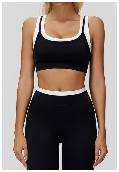 SWELTERING Women's Yoga Bra Breathable Fitness Vest Anti-Sweat Sports Underwear Female Gym Workout Crop Top Running Push Up Bra