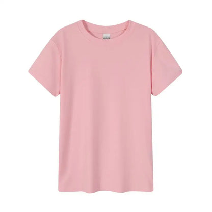 Custom LOGO DIY Women's Short Sleeve Solid Slim Fit Crew Neck Tee Basic Skinny Ribbed Tight Athletic Casual Workout Yoga Tshirt