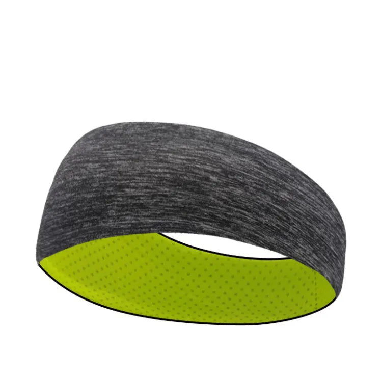 Custom Logo Sports Headband Double Breathable Anti-Perspirant Headband Yoga Running Fitness Elastic Perspirant Hood Kerchief