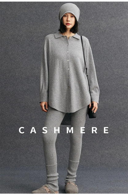 High Quality Women 100% Cashmere Legging Basic Soft elastic Pants Autumn Winter Cashmere Knitted Legging Trousers Warm Comfy