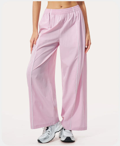 Sun Protection High Waist Wide Leg Yoga Pants Fitness Sports Bell-bottoms Push Up Gym Workout Flared Pants Female Cycling Pants