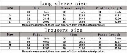 Yoga Set Women Clothes Workout Set 2 Pieces Sportswear Gym Clothing Fitness Long Sleeve Crop Top High Waist Leggings Sports Suit
