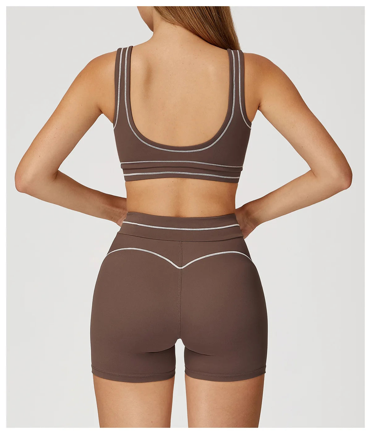 Color Contrast Yoga Bra Women Breathable Gym Fitness Bra Shockproof Sports Underwear Female Workout Bra Push Up Cycling Crop Top