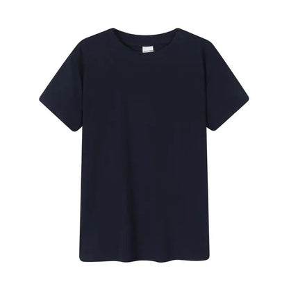 Custom LOGO DIY Women's Short Sleeve Solid Slim Fit Crew Neck Tee Basic Skinny Ribbed Tight Athletic Casual Workout Yoga Tshirt