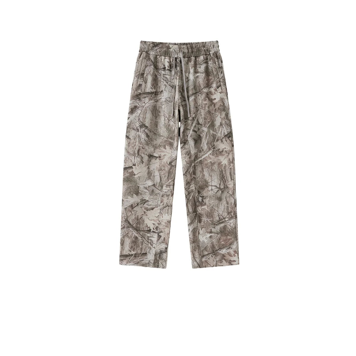 Custom LOGO men's new 340G heavy autumn and winter American camouflage fleece hooded sweatshirt jacket shorts set