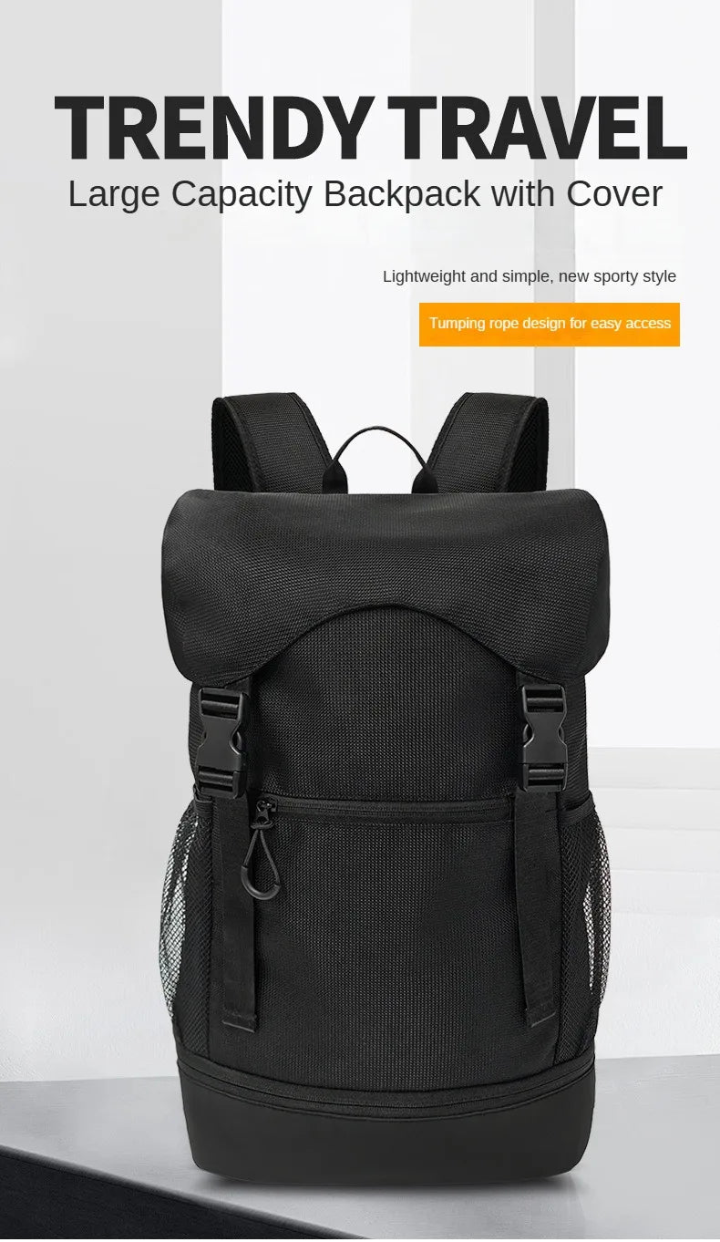 Large Capacity Basketball Backpack custom logo waterproof Training Bag Sports Basketball print photo Soccer Bags travel backpack