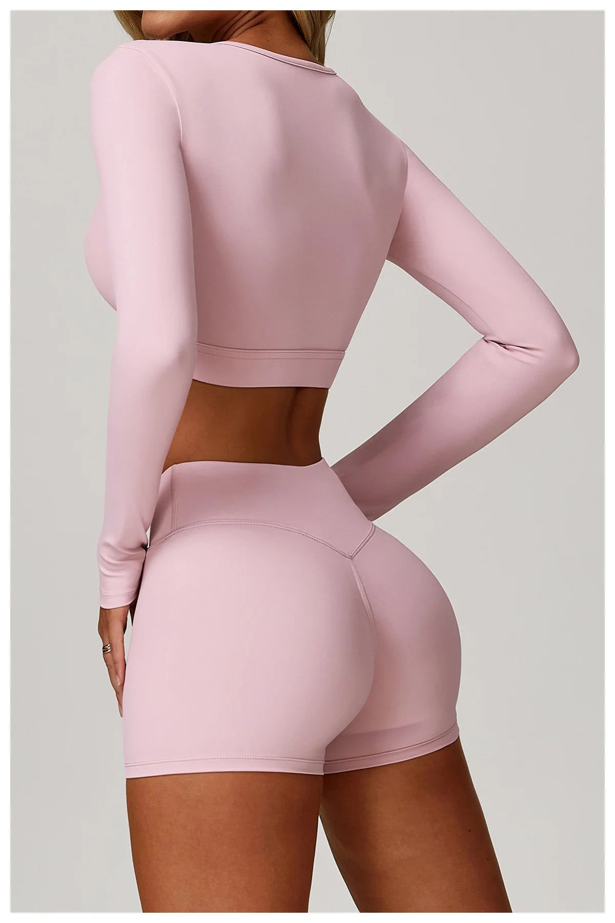 Women Yoga Shirts Crop Top Long Sleeves Sexy Hollow Out Shirts for Women Yoga Sports Fitness Gym Clothes Push Up Workout Tops