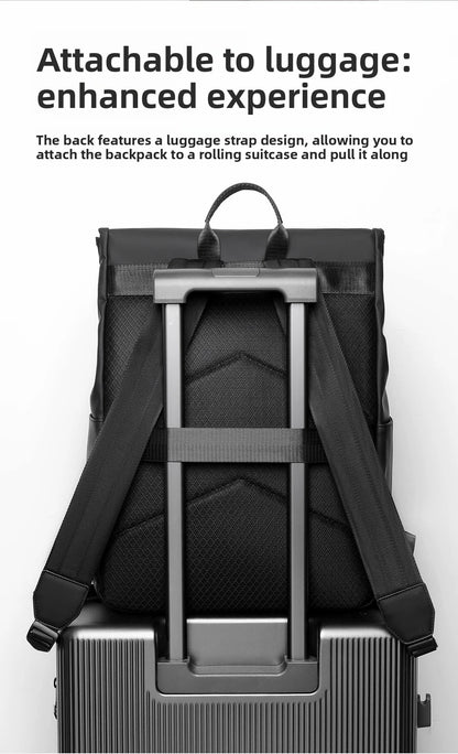 Personalized men's backpack with logo name fashionable women's backpack lightweight computer backpack company giftn