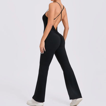 Female Sexy Back V Gym Suit Set Woman Training Yoga Suit Sportswear Woman Sports Suit Clothes Fitness Elastic Training Suits