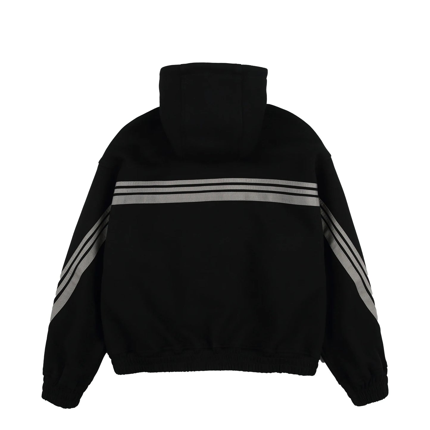 Akkad Kuti 2026 New Heavyweight Retro Japanese Sle Striped Patchwork Hoodie Ex Loose Fit Casual Sweater Thi Cotton Fabric