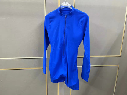 Yoga Jumpsuit Long Sleeved Sports Wear Gym Fitness Jumpsuit Sports Bodysuits Women Set Dance Running Workout Clothes Yoga Suit
