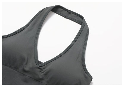 Sexy Seamless Sports Bras Halter Yoga Bra Women Fitness Gym Top Shockproof Running Workout Fast Dry Underwear Female Yoga Vest