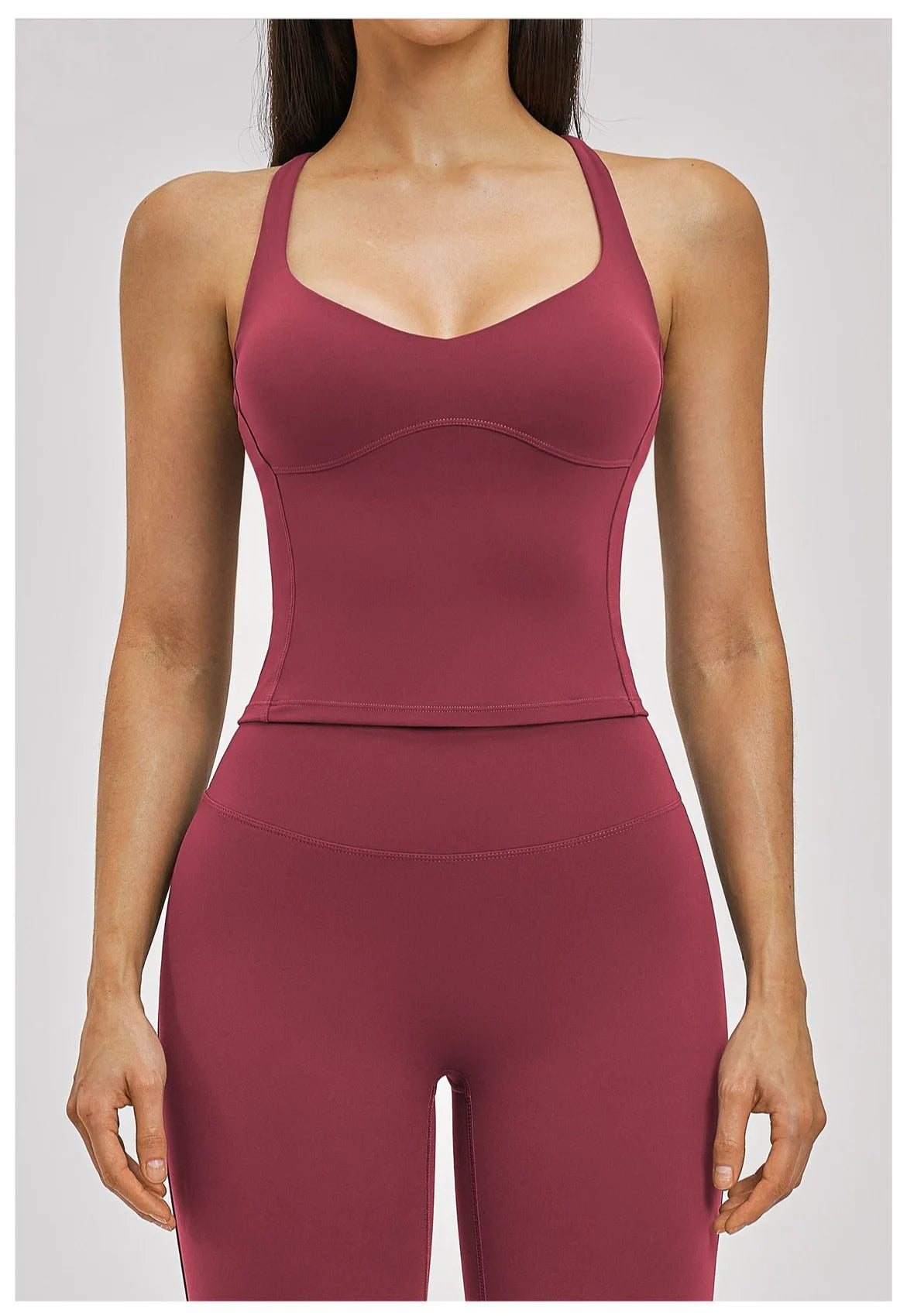Shockproof Sports Vest Women Gym Fitness Top Sleeveless Yoga Clothes Female Training Sports Underwear Workout Vest Yoga Bras