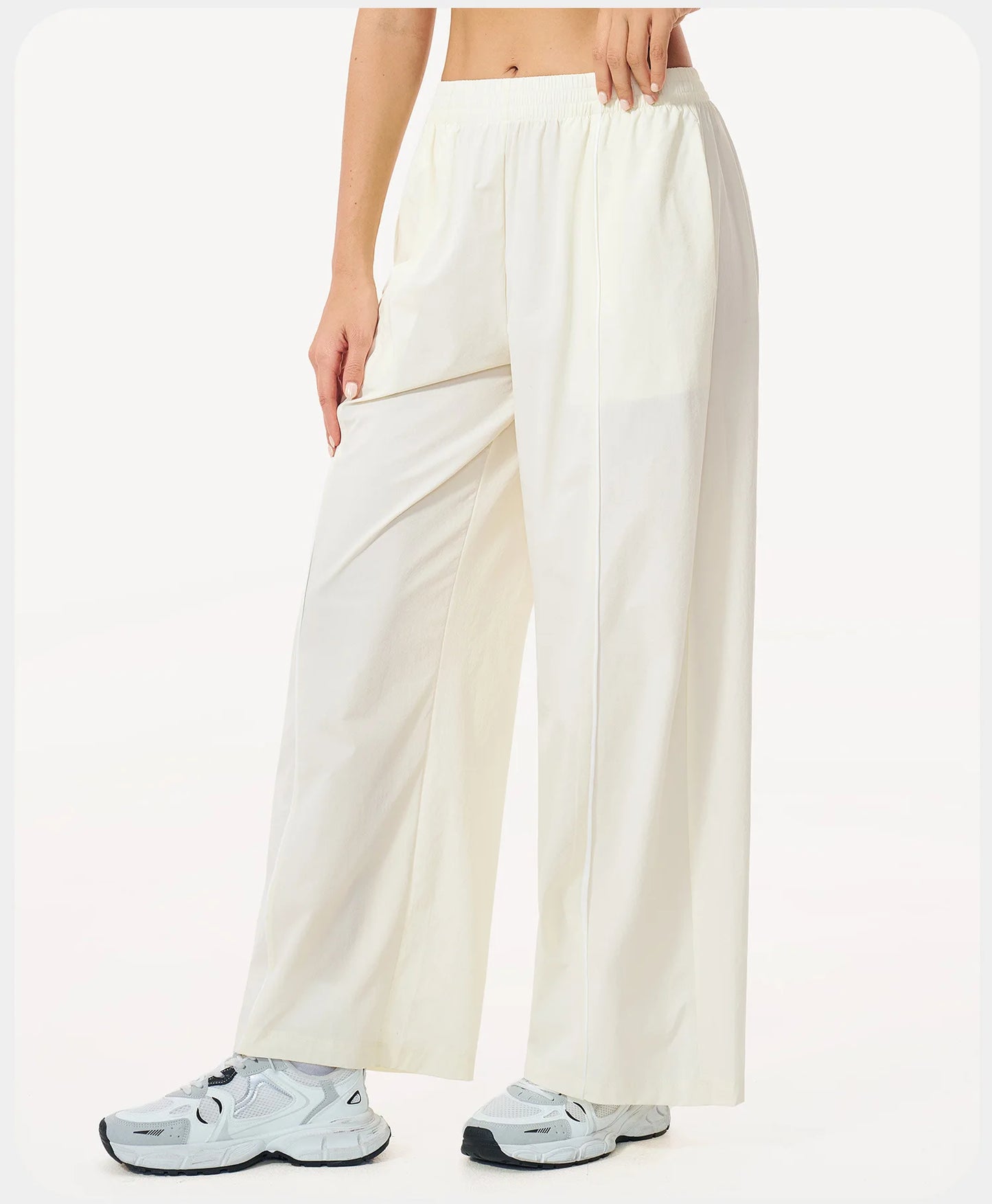 Sun Protection High Waist Wide Leg Yoga Pants Fitness Sports Bell-bottoms Push Up Gym Workout Flared Pants Female Cycling Pants