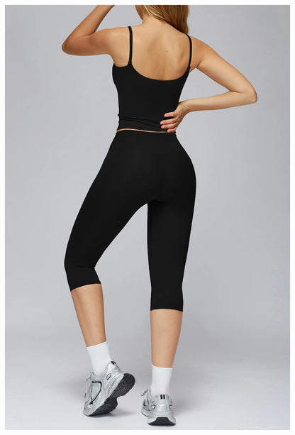 Yoga Set 2/3PCS Women Clothes Sports Outfits Fitness Tracksuit Yoga Suits Gym Legging Workout Long Sleeved Female Bra Sportswear