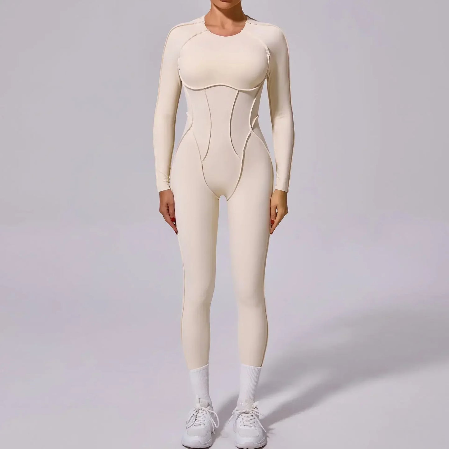 Seamless Yoga Jumpsuits Sports Fitness Splicing Hip-lifting One-Piece Hollow-out Beauty Back Gym Workout Bodysuits for Women