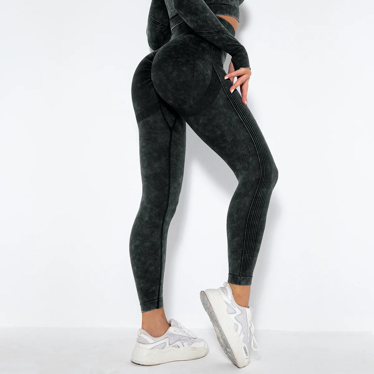 Summer Autumn Seamless Yoga Pant High Elastic Sports Fitness Legging Women High Waist Gym Scrunch Butt Running Training Leggings