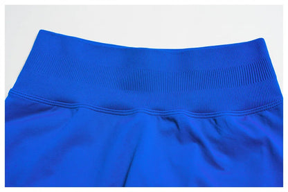 TRY TO BN Seamless Women's Tracksuit Shorts Yoga Set High Waisted Sportswear Fitness Workout Leggings Cycling Running Gym Shorts
