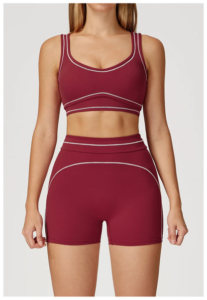 High Waist Yoga Shorts Women Breathable Sports Fitness Shorts Running Shorts Cycling Shorts Female Workout Gym Sports Shorts