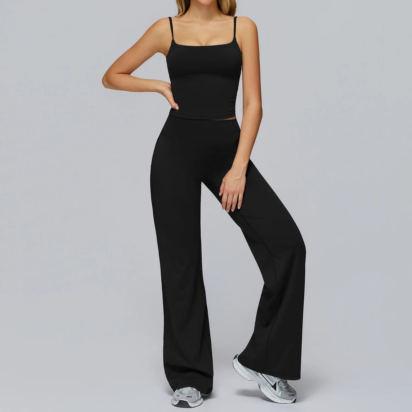 Yoga Set 2/3PCS Women Clothes Sports Outfits Fitness Tracksuit Yoga Suits Gym Legging Workout Long Sleeved Female Bra Sportswear