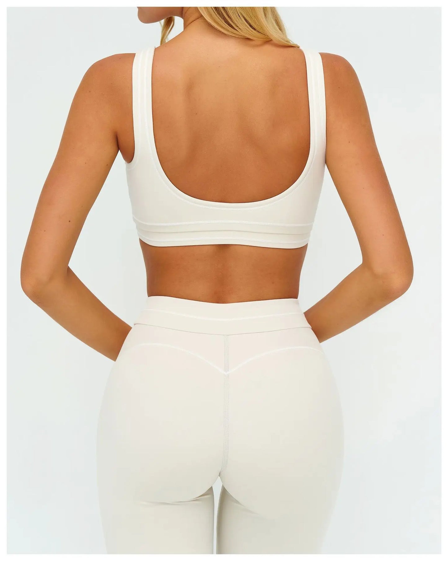 Color Contrast Yoga Bra Women Breathable Gym Fitness Bra Shockproof Sports Underwear Female Workout Bra Push Up Cycling Crop Top