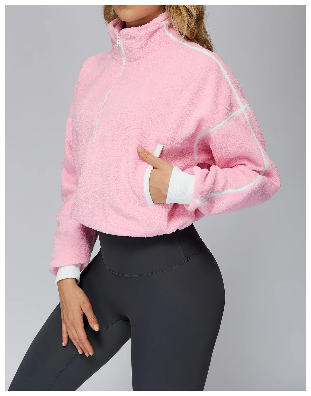 SWELTERING Women Fitness Gym Loose Yoga Long Sleeve Training Sport Top Female Workout Long Sleeve Yoga T-Shirt Sport Long Sleeve