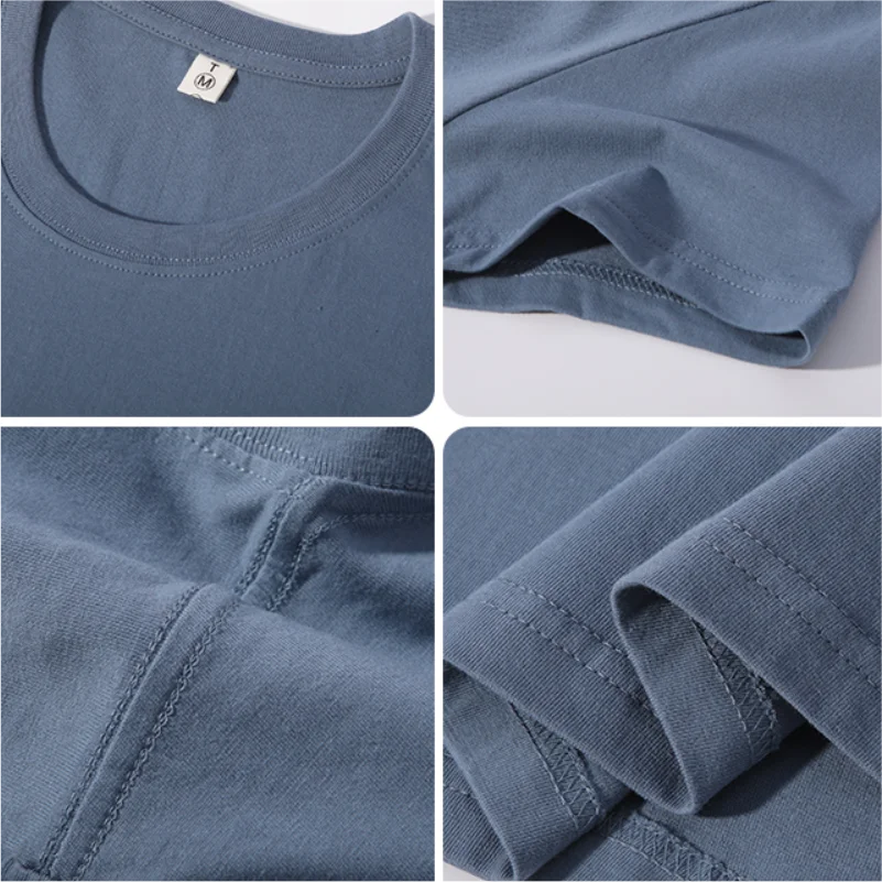 T-shirt Custom Men's And Women's Casual Tops With Printing Logo 100% Cotton Round Neck Short Sleeve T-shirt Embroidery Design