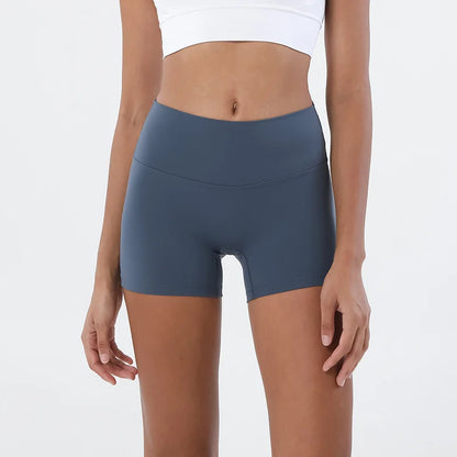 TRY TO BN Women High Waisted Gym Shorts Butt Lifting Breathable Biker Shorts Fitness Running Yoga Workout Cycling Sports Shorts