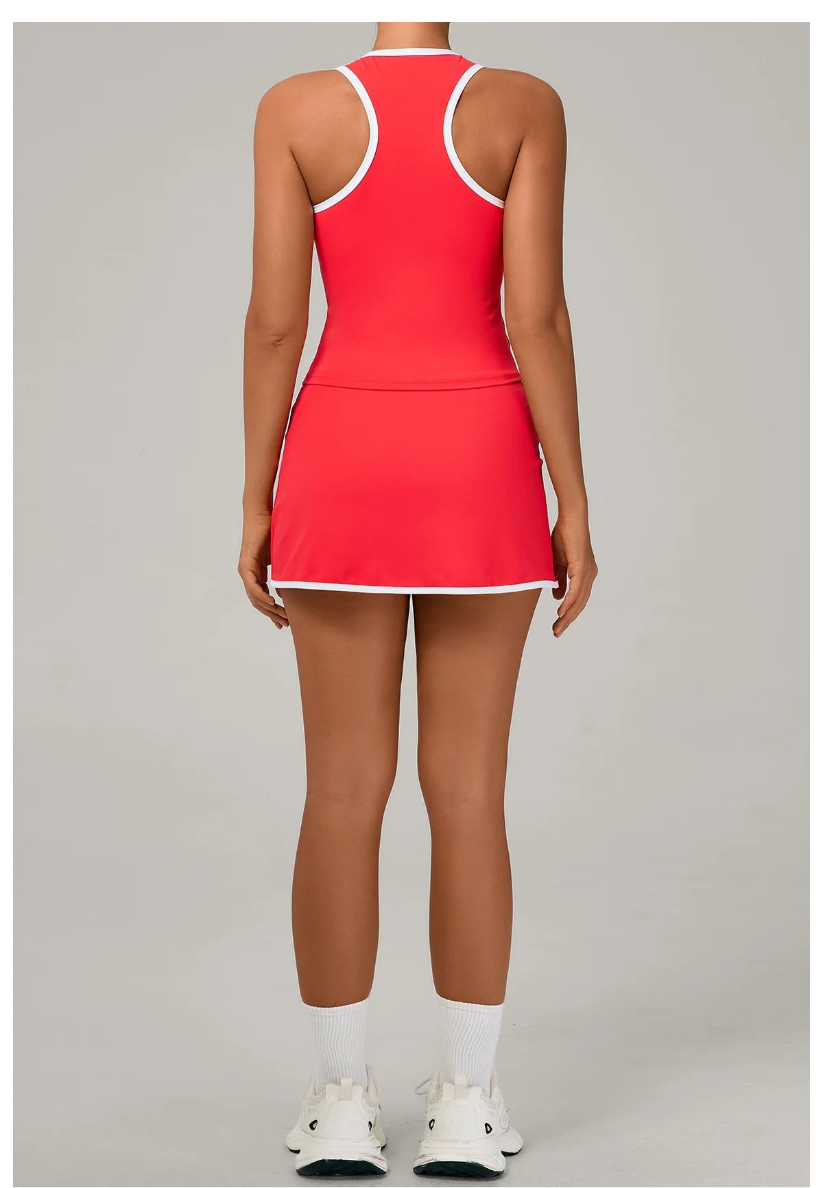 Women Tracksuit 2PCS Yoga Set Sexy Sport Bra High Waist Yoga Short Skirt Gym Clothes Fitness Sleeveless Workout Suit Sporstwear
