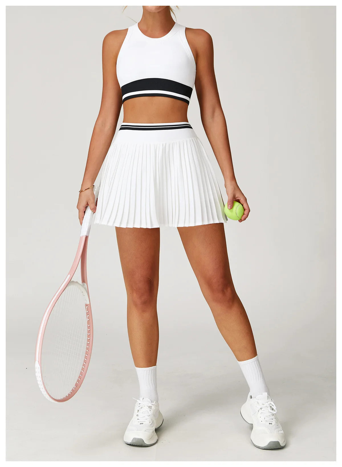 Fitness Yoga Set Women Tracksuit Gym Clothes Sports Bra 2 Piece Workout Sets Outfit Yoga Short Skirt Quick Drying Sportswear