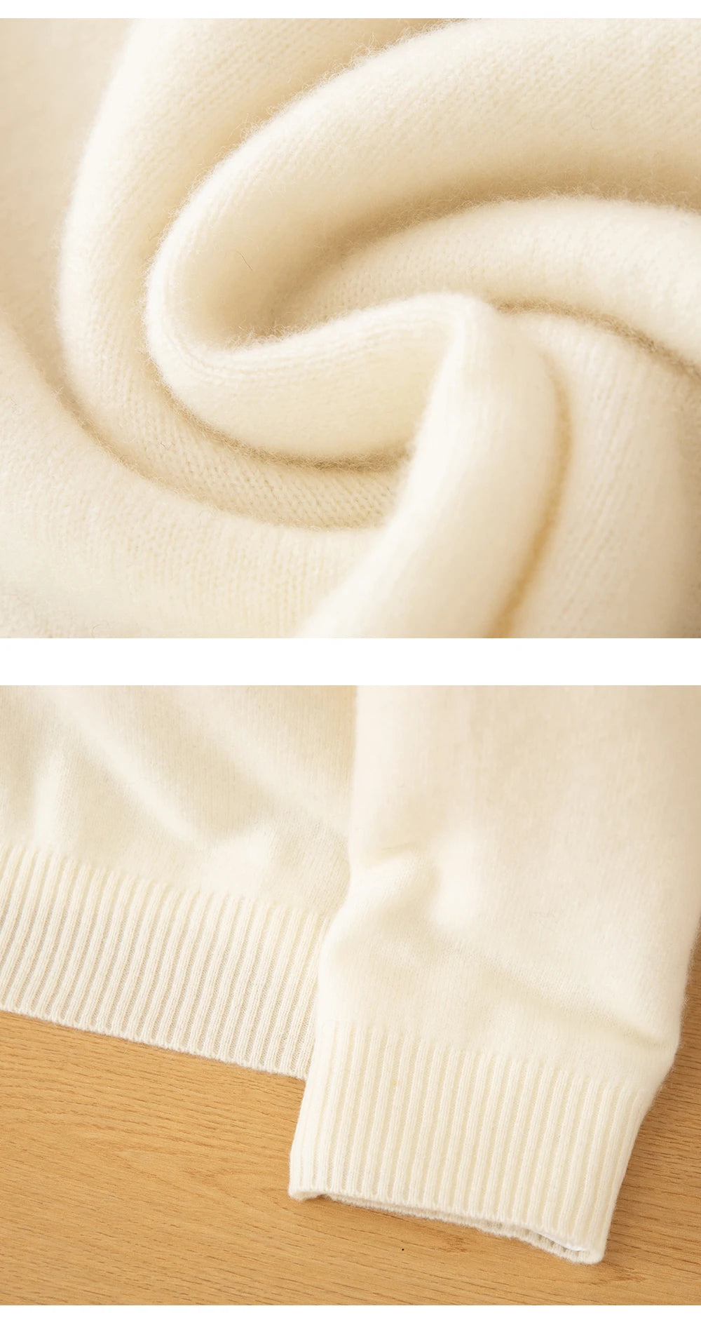 Autumn Winter 100%Wool Knit Pullover Men's O-Neck Color Block Sweater Jumper Fashion Thicken Loose Tops Clothing Warm Base Shirt