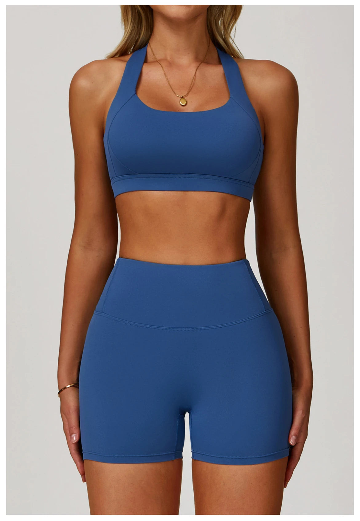 Yoga Fitness Bra Shock-absorbing Sports Bra Breathable and Quick Drying Training Running Women's Underwear High Strength Gym Bra