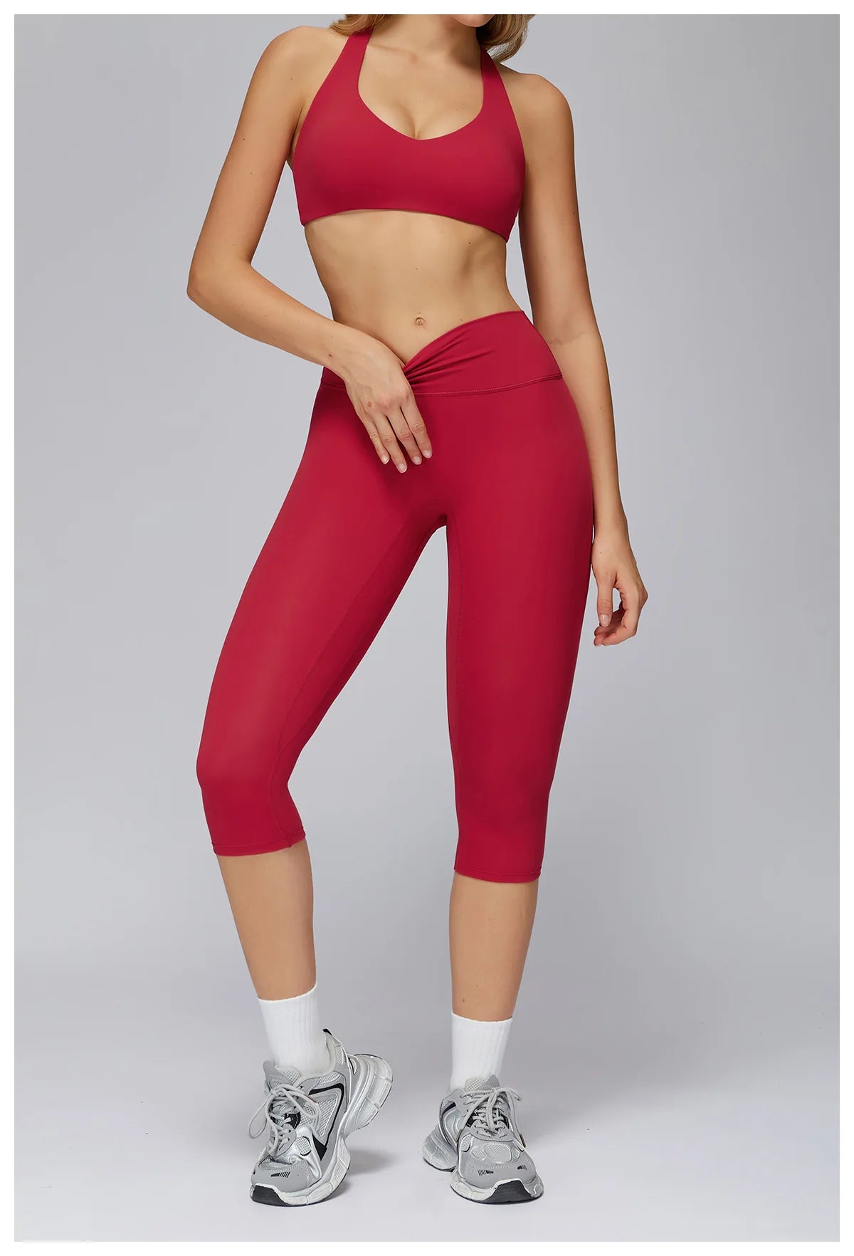 Yoga Set 2/3PCS Women Clothes Sports Outfits Fitness Tracksuit Yoga Suits Gym Legging Workout Long Sleeved Female Bra Sportswear