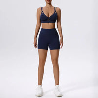 Blue shorts set 1