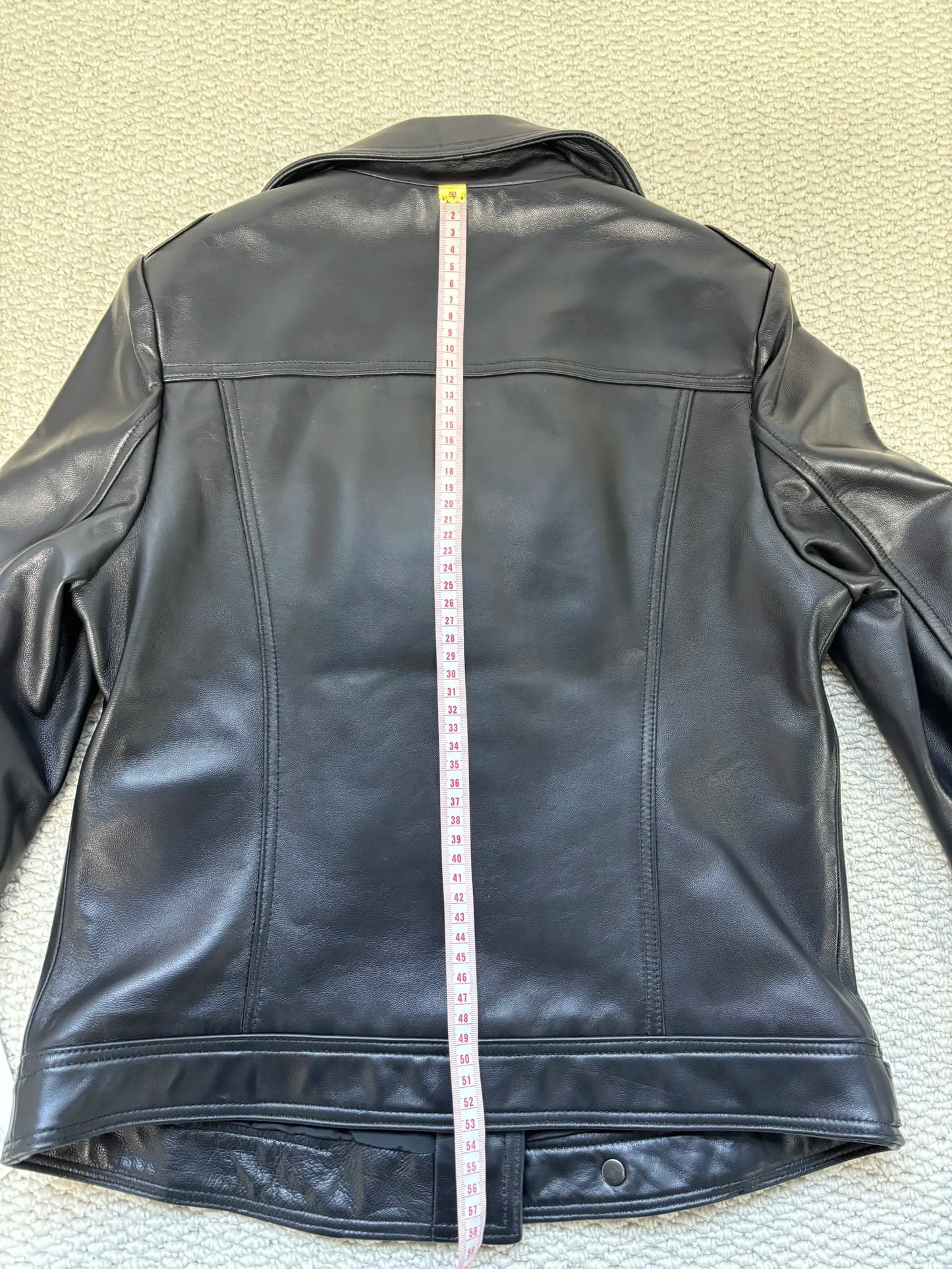 Women's Jacket Spring 2022 100% Sheepskin Jacket Woman Genuine Leather Women's Coat Black Motorcycle Jackets Chaquetas Xhl368