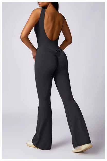 New Gym Women Training Yoga Set Sportswear Women One Piece Jumpsuit Fitness Rompers Female Workout Legging Bodysuits