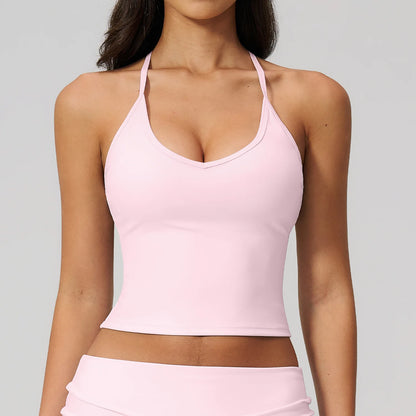 Women Fitness Sports Bra Top Shockproof Gym Workout Vest Quick Drying Pilates Yoga Tank Top Female Running Push Up Underwear