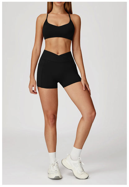 Women Sportswear Yoga Set 2PCS Sport Suit Gym Workout Clothes Women's Tracksuits Fitness Gym Vest High Waist Sports Leggings