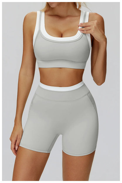 SWELTERING Women's Yoga Bra Breathable Fitness Vest Anti-Sweat Sports Underwear Female Gym Workout Crop Top Running Push Up Bra