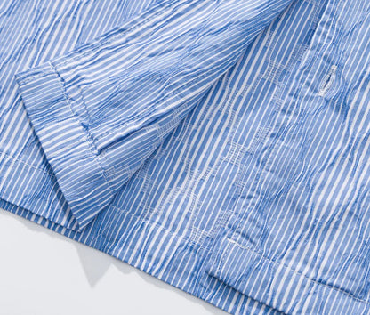 2026 Summer New Short Sleeved Shirts for Men and Women Loose Five Quarter Sleeved Workwear Shirts Outdoor Daily T-shirts