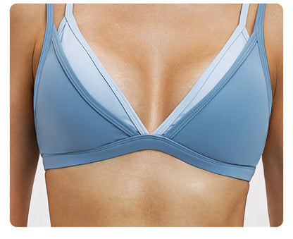 Women Sexy Sports Bra Shockproof Workout Underwear Yoga Bra Gym Push Up Lingerie Female Yoga Fitness Crop Top Sports Underwear